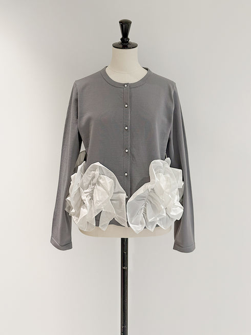 ペタルフリルカーディガン /M252-95200-3