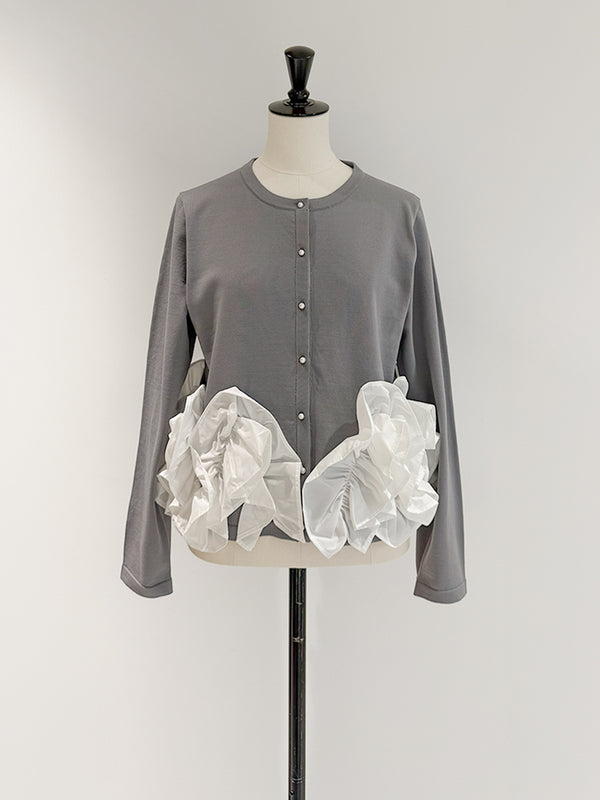 ペタルフリルカーディガン /M252-95200-3