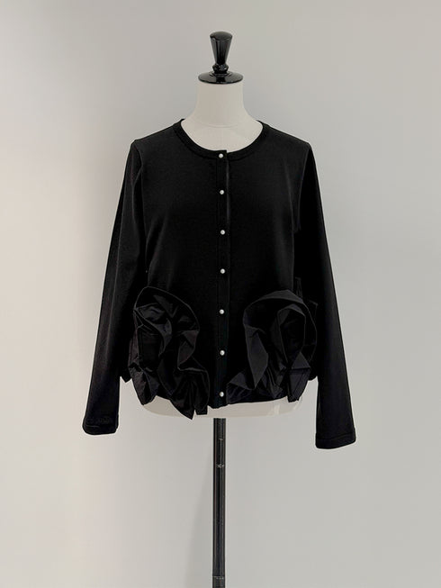 ペタルフリルカーディガン /M252-95200-3