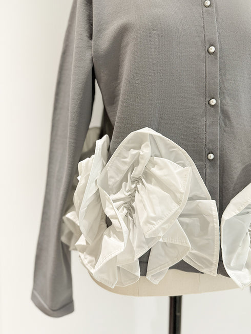 ペタルフリルカーディガン /M252-95200-3