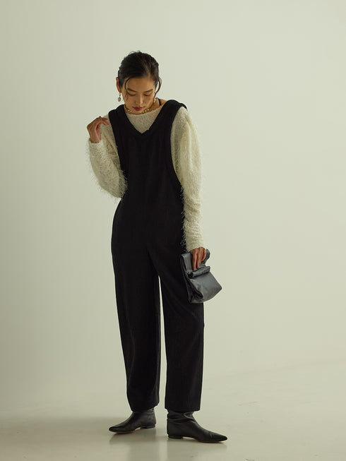 リンクルJQサロペット /M253-33004