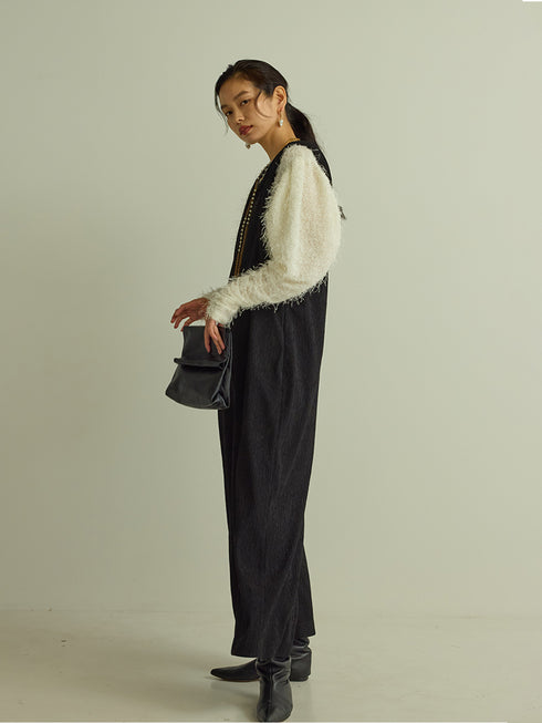 リンクルJQサロペット /M253-33004