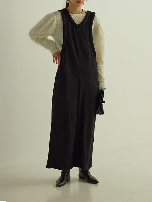 リンクルJQサロペット /M253-33004