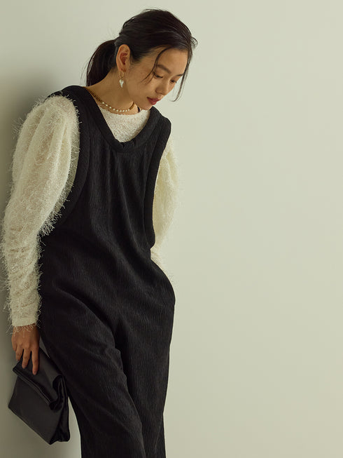 リンクルJQサロペット /M253-33004