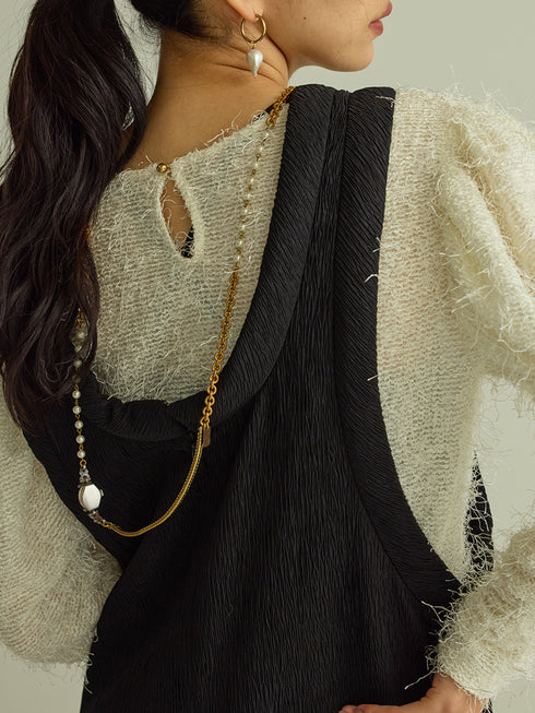 リンクルJQサロペット /M253-33004