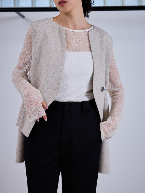 レースロングスリーブTOPS /M253-83021-3