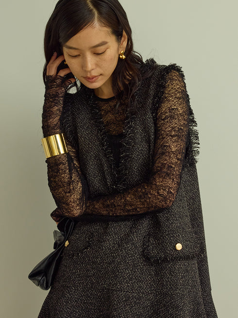 レースロングスリーブTOPS /M253-83021-3