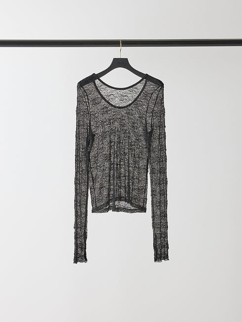 【 予約:11月上~中旬 】レースロングスリーブTOPS /M253-83021-3