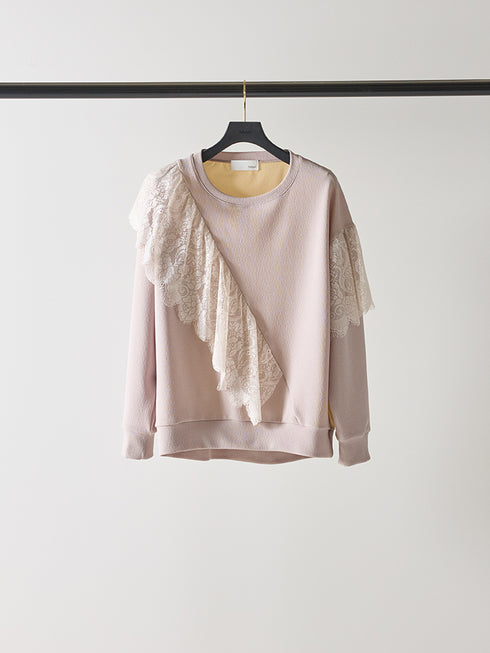 レースドッキングスウェット /M253-83023