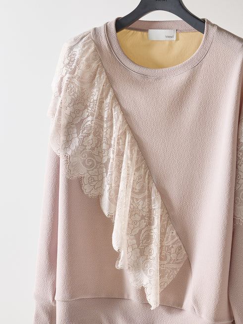 レースドッキングスウェット /M253-83023