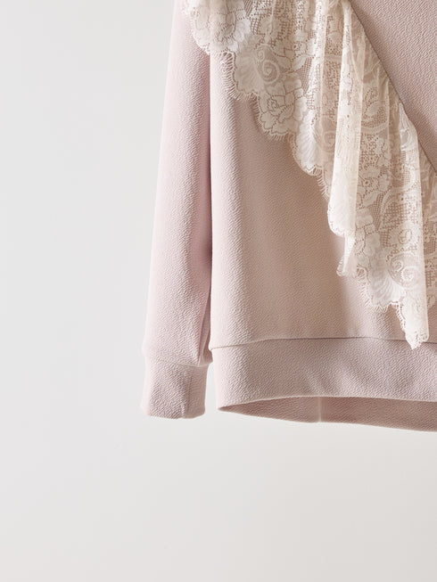 レースドッキングスウェット /M253-83023