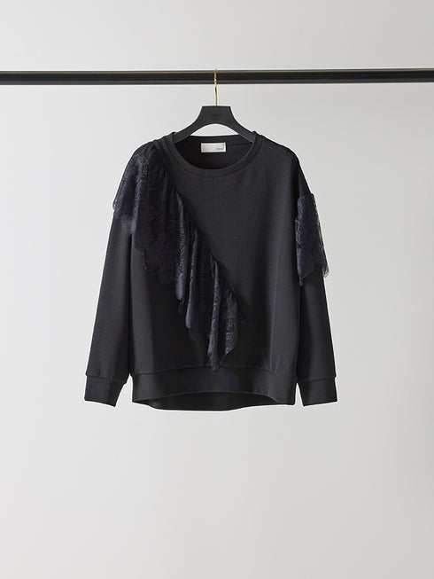 レースドッキングスウェット /M253-83023