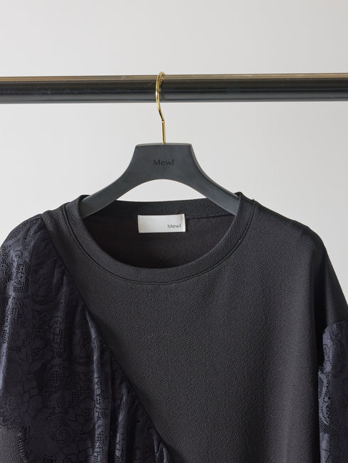 レースドッキングスウェット /M253-83023