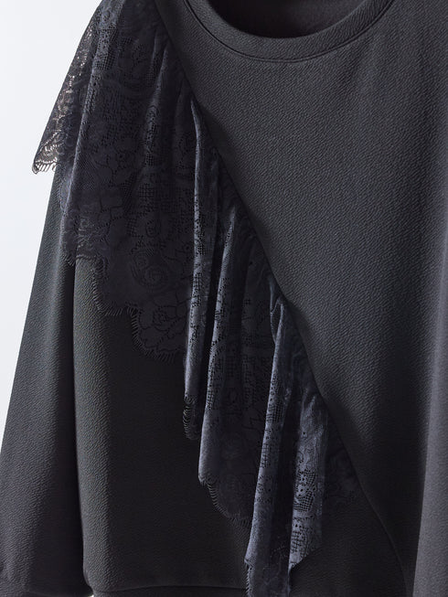 レースドッキングスウェット /M253-83023