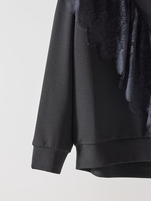 レースドッキングスウェット /M253-83023