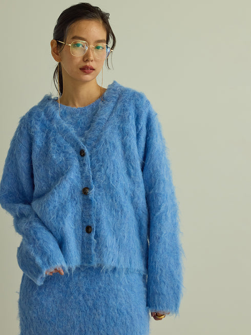 もけもけファーカーディガン /M253-93027