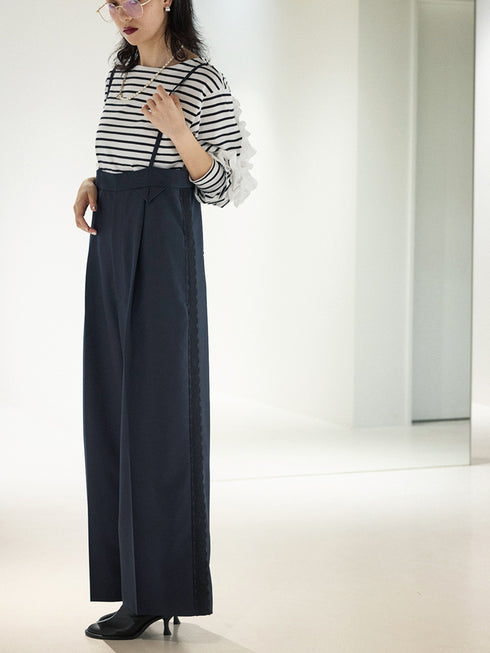 ハイウエストサロペット /M254-33043