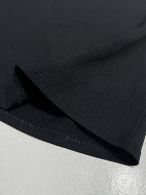 【 予約:12月中~下旬 】シャツスリーブ無地TOPS /M254-83035