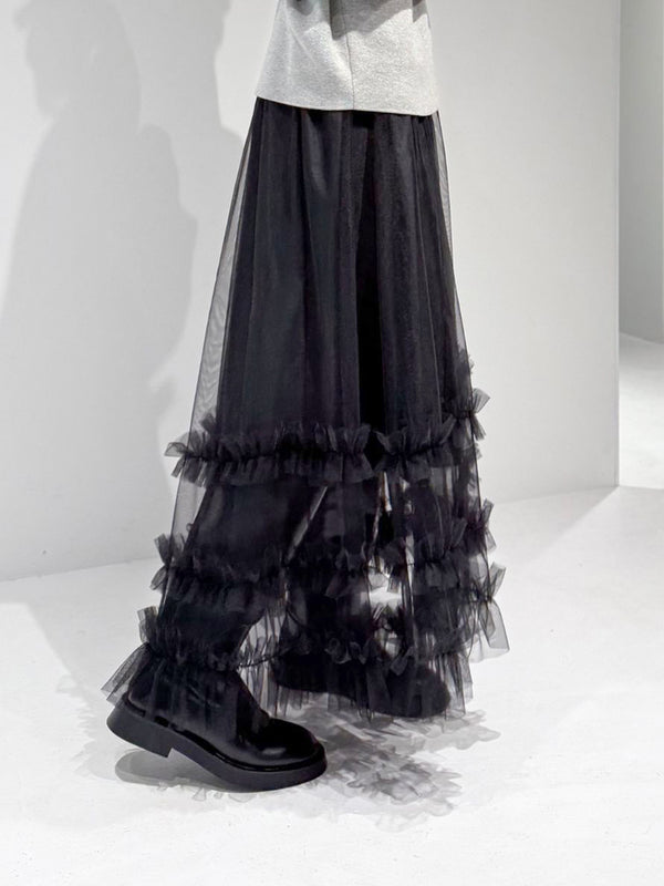 【 予約:2月中旬 】チュールティアードSK /M261-23004