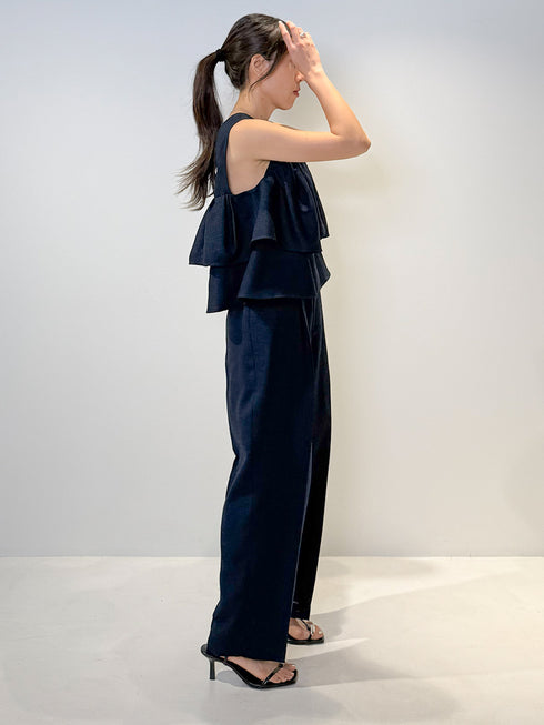 【 予約:4月下旬 】リネンツイードフリルBL /M262-18063