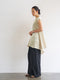 【 予約:6月中旬 】IRREGULAR HEM TUNIC /Y263-82087