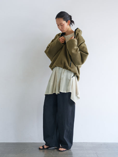 【 予約:6月中旬 】IRREGULAR HEM TUNIC /Y263-82087