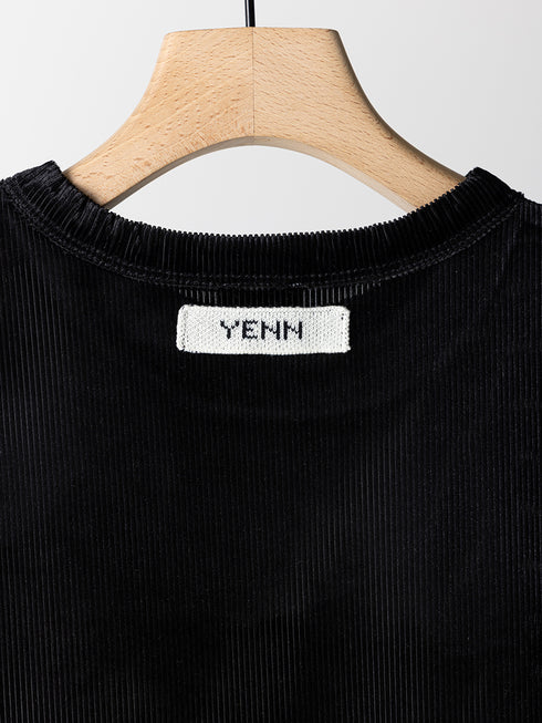 【 予約:6月中旬 】VELVET SHORT SLV TEE /Y263-82088