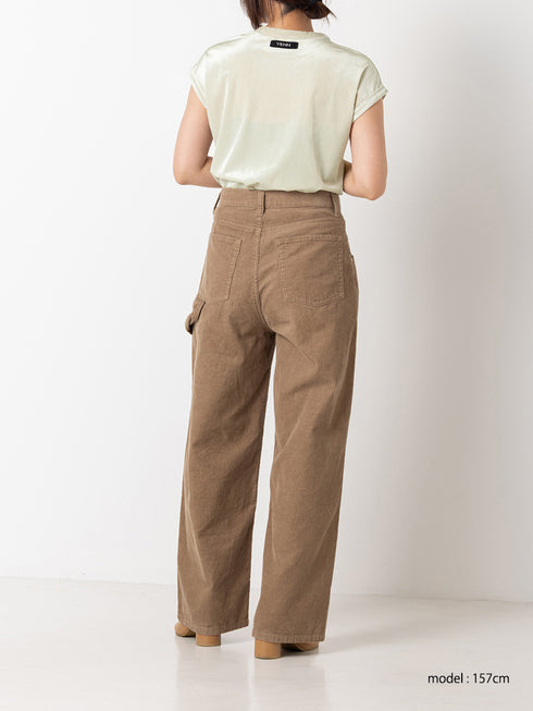 【 予約:6月中旬 】VELVET SHORT SLV TEE /Y263-82088