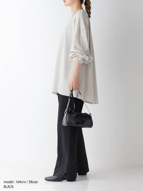【 予約:10月中旬 】SIDE SLIT SLACKS /Y263-31107-2