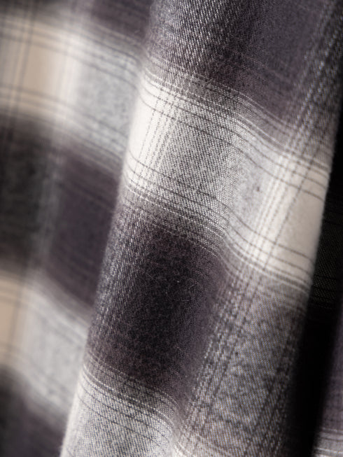 【 予約:11月中旬 】WASHED PLAID SHIRT /Y264-11123