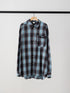 【 予約:11月中旬 】WASHED PLAID SHIRT /Y264-11123