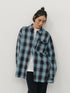 【 予約:11月中旬 】WASHED PLAID SHIRT /Y264-11123