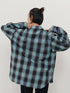 【 予約:11月中旬 】WASHED PLAID SHIRT /Y264-11123