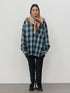 【 予約:11月中旬 】WASHED PLAID SHIRT /Y264-11123