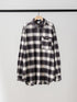 【 予約:11月中旬 】WASHED PLAID SHIRT /Y264-11123