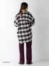 【 予約:11月中旬 】WASHED PLAID SHIRT /Y264-11123