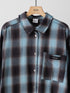 【 予約:11月中旬 】WASHED PLAID SHIRT /Y264-11123
