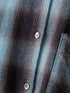 【 予約:11月中旬 】WASHED PLAID SHIRT /Y264-11123