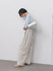 【 予約:11月中旬 】BOX TUCK PEG PANT /Y264-31124