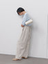 【 予約:11月中旬 】BOX TUCK PEG PANT /Y264-31124
