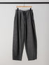 【 予約:11月中旬 】BOX TUCK PEG PANT /Y264-31124