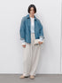 【 予約:11月中旬 】BOX TUCK PEG PANT /Y264-31124