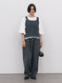 【 予約:11月中旬 】BOX TUCK PEG PANT /Y264-31124