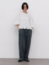 【 予約:11月中旬 】BOX TUCK PEG PANT /Y264-31124