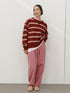 【 予約:11月中旬 】BOX TUCK PEG PANT /Y264-31124