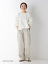 【 予約:11月中旬 】BOX TUCK PEG PANT /Y264-31124