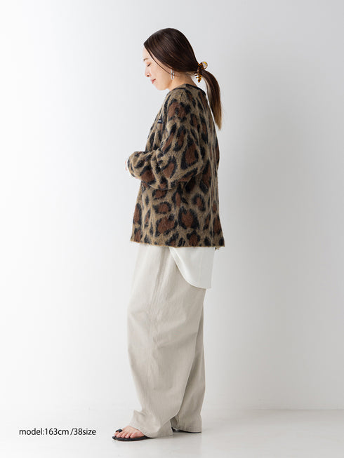 【 予約:11月中旬 】BOX TUCK PEG PANT /Y264-31124
