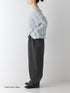 【 予約:11月中旬 】BOX TUCK PEG PANT /Y264-31124