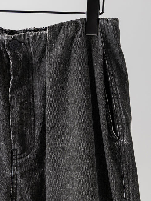 【 予約:11月中旬 】BOX TUCK PEG PANT /Y264-31124