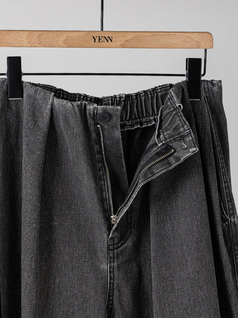 【 予約:11月中旬 】BOX TUCK PEG PANT /Y264-31124